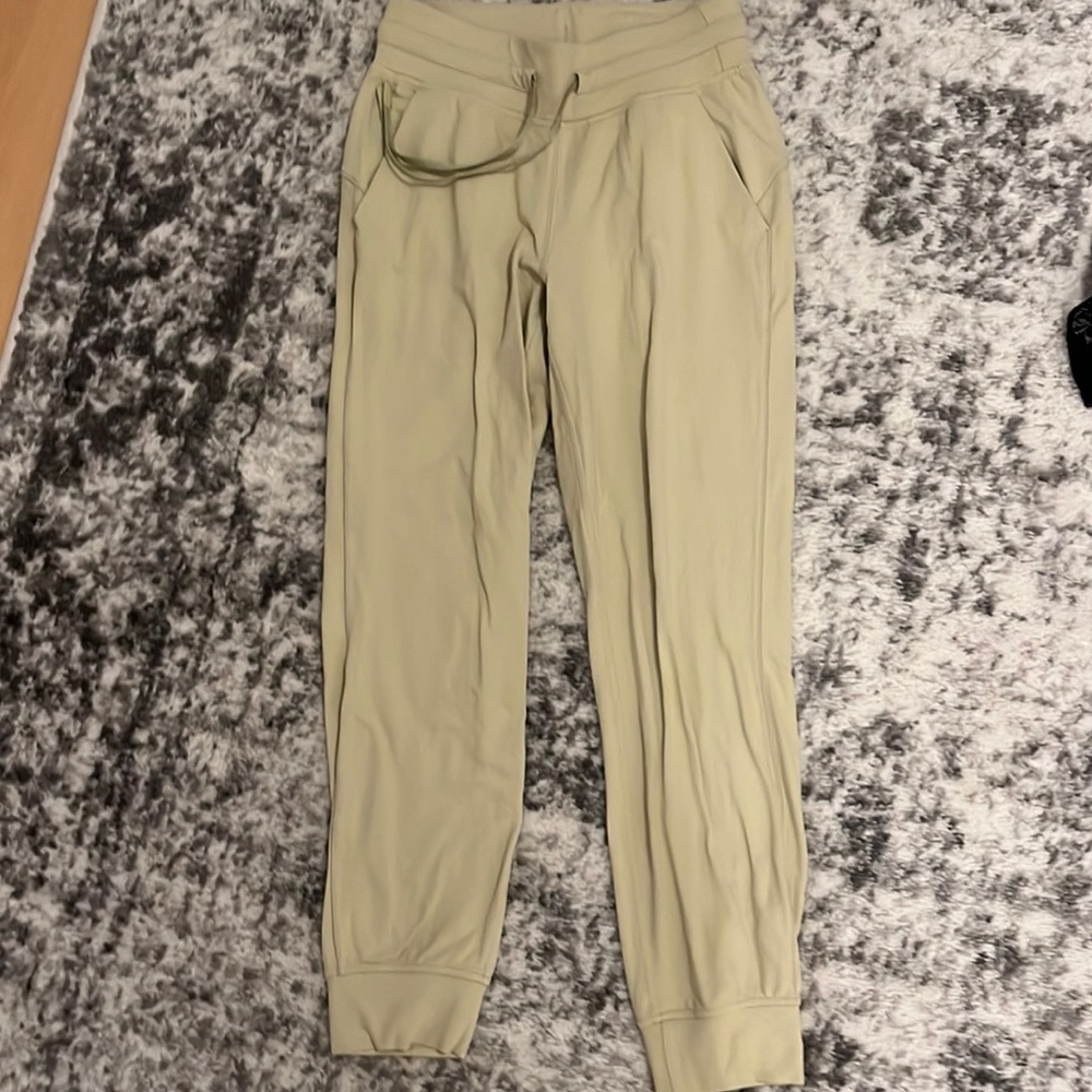 COPY - Lululemon Ready to rulu joggers in the color Keylime